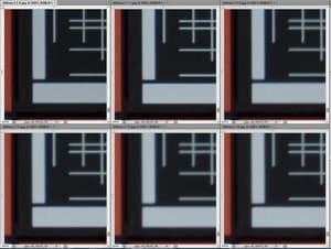 фокусное расстояние 600 мм, край кадра