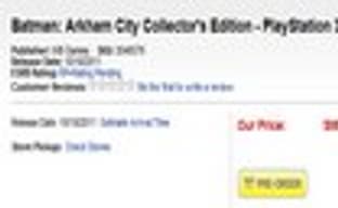 Содержимое Batman: Arkham City  Collector's Edition