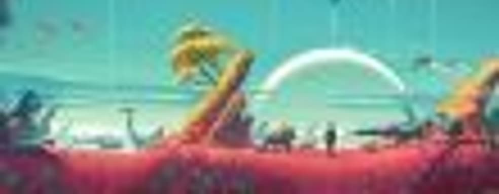 Игроки в No Man's Sky строят огромный город в стиле киберпанк