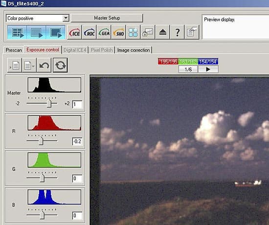 Коррекция экспозиции
