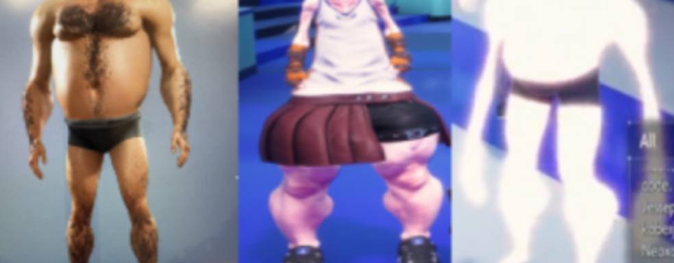 In Street Fighter 6 beta, the editor allows you to create non-binary monsters and beauties