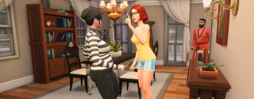 В The Sims 4 занерфили вора — ему запретили красть туалетные кабинки и не только
