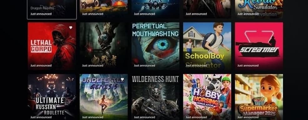 PS Store зачищают от спама. Sony удалила десятки игр