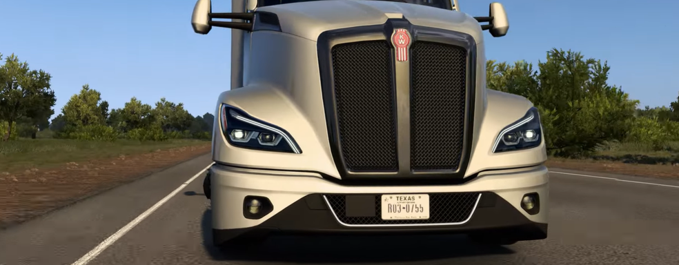 Юбилейный грузовик из American Truck Simulator в реальности. Разработчики приехали в гости к Kenworth