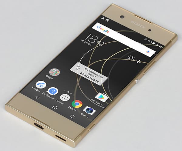 обзор смартфона Sony Xperia XA1