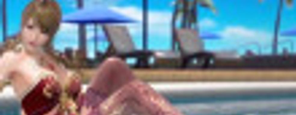 Красавица Моника в ролике Dead or Alive Xtreme: Venus Vacation