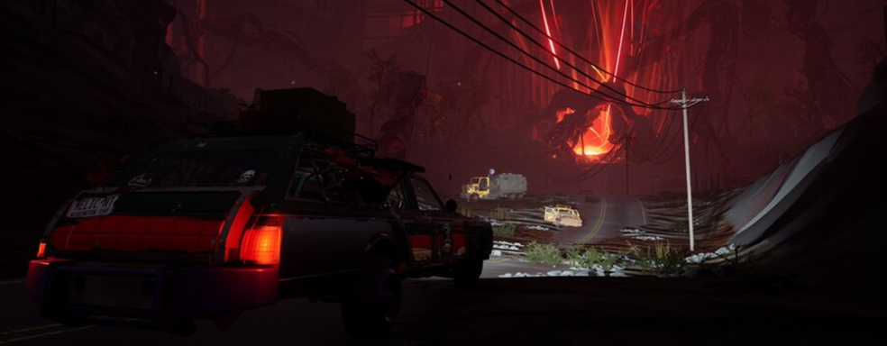 Pacific Drive получила коллаб с польской The Invincible и зимнее обновление