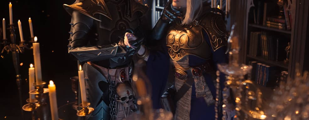 Искры в темноте: косплееры превратились в Маражая и Кассию из Warhammer 40,000: Rogue Trader