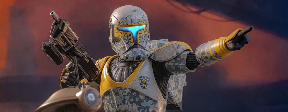 Hot Toys выпустила фигурку клона-коммандос Грегора из анимационного сериала «Звёздные войны: Войны клонов»