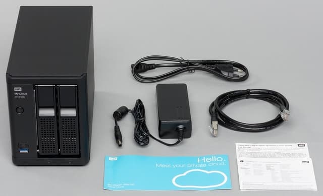 Комплект поставки накопителя WD My Cloud PR2100 Комплект поставки накопителя WD My Cloud PR2100