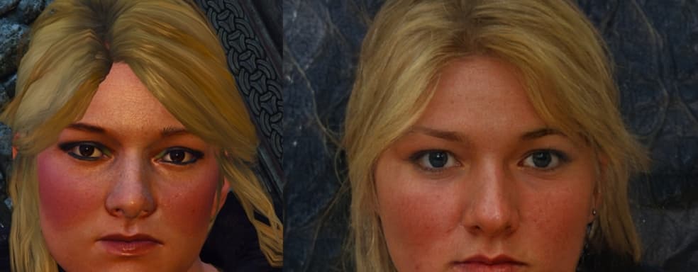 The Witcher 3 с реалистичными NPC. Фанат показал, как искусственный интеллект преображает лица персонажей
