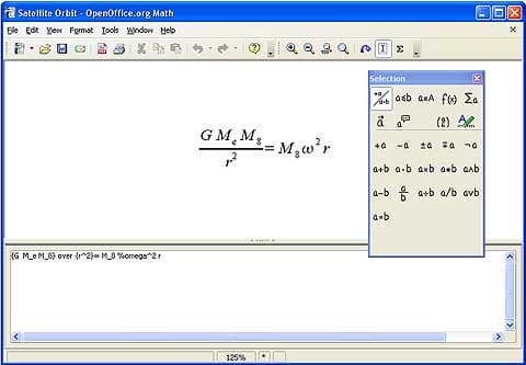 OpenOffice.org Math