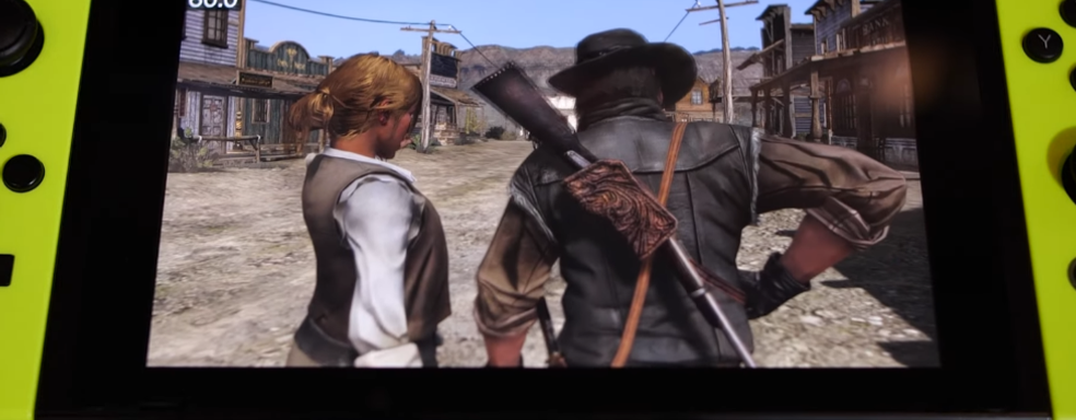 Red Dead Redemption Launched at 60 FPS on Nintendo Switch. Hacked Console Surprises with Performance
