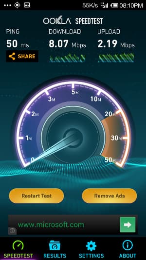 Скорость передачи данных в Xiaomi Mi3 Скорость передачи данных в Xiaomi Mi3