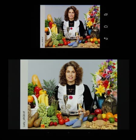 Обзор смартфона Motorola Moto E. Тестирование дисплея