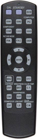 Кинотеатральный Full HD SXRD-проектор Mitsubishi HC9000D, пульт ДУ