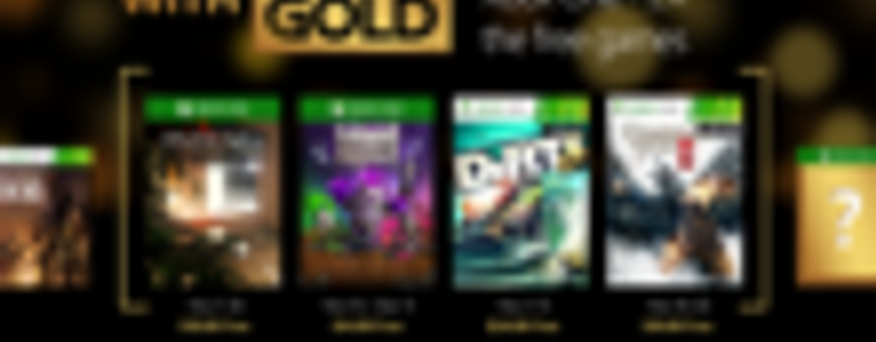 Игры программы Games with Gold (ноябрь 2015)