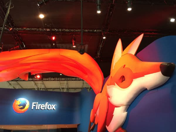 Стенд Mozilla на Mobile World Congress 2015