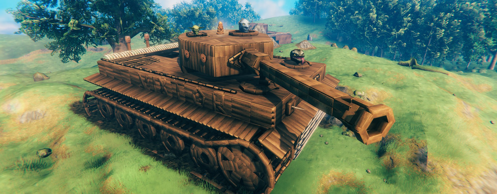 Игроки превращают Valheim в World of Tanks