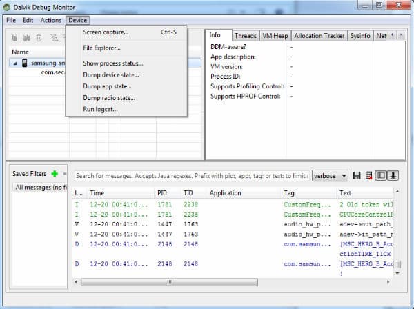 Скриншоты с умных часов Samsung Galaxy Gear
