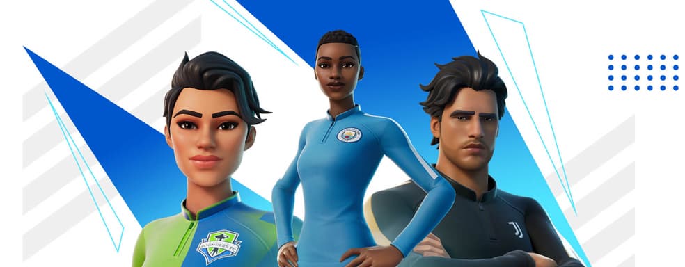 Juventus y Manchester City se unen a Fortnite. El juego recibe una actualización de fútbol