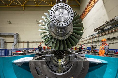 Первая газовая турбина будет установлена на Нижнекамской ТЭЦ