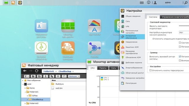 Интерфейс ADM