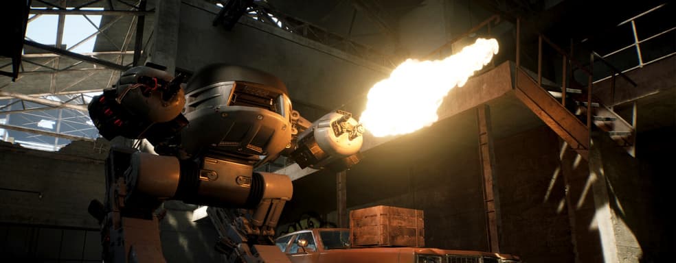 Открыты предварительные заказы RoboCop: Rogue City. В российском Steam игра стоит дешевле 2 тысяч рублей