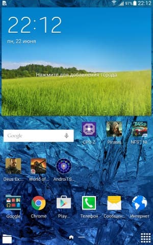 Операционная система Samsung Galaxy Tab Active