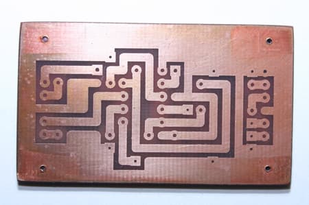 Прямая струйная печать шаблона печатных плат