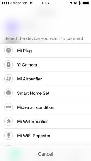 Программа Xiaomi Smart Home