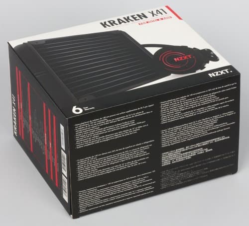NZXT Kraken X41, коробка