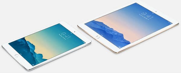 Apple iPad Air 2 и iPad mini 3