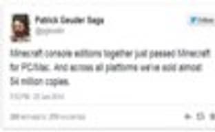 Продано 54 млн. копий Minecraft