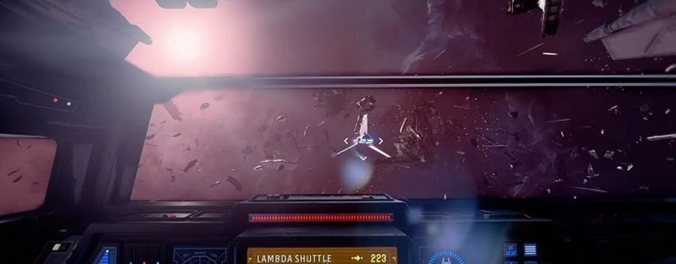 В Star Wars Squadrons можно играть только от первого лица