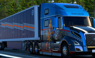 American Truck Simulator Adds Real-World Advertising, Players Praise SCS Software's Idea