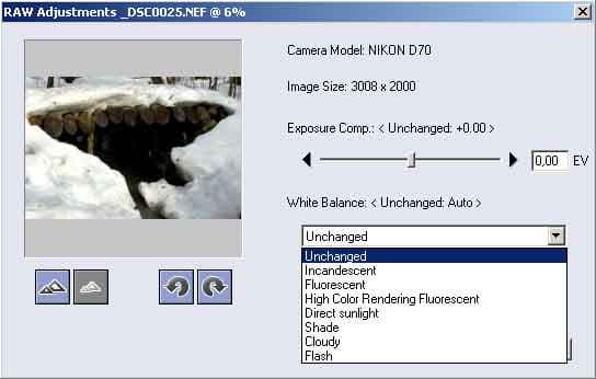 Модуль преобразования .NEF файлов для Photoshop