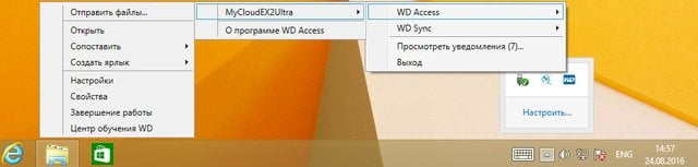Интерфейс WD Access