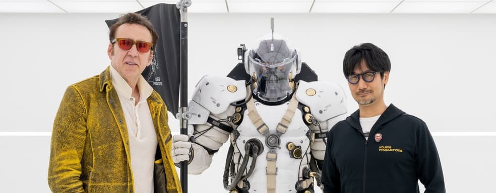 Николас Кейдж посетил Хидео Кодзиму. Геймеры убеждены: он появится в Death Stranding 2