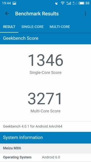 смартфон Meizu MX6
