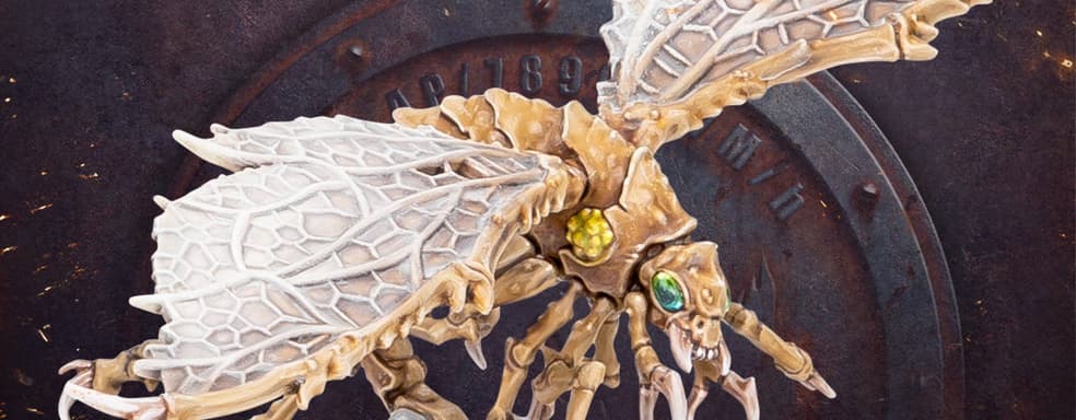 Понадобится мухобойка побольше: авторы Warhammer: Necromunda показали миниатюры Пепельнокрылых Хеламитов
