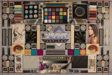 Canon EF 24-105mm f/4L IS II USM, ФР = 24 мм, вид тестового поля