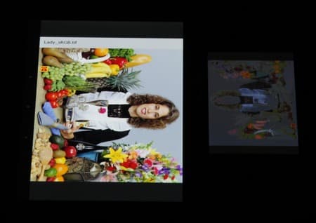 Обзор смартфона Sony Xperia E1. Тестирование дисплея