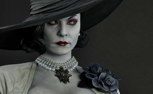 Реалистичная фигурка Леди Димитреску весом 26 кг. Героиня Resident Evil Village предстала во всей красе