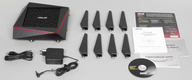 Комплект поставки RT-AC5300