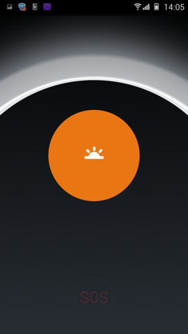 Обзор Gionee Elife E7. Скриншоты. Фонарик