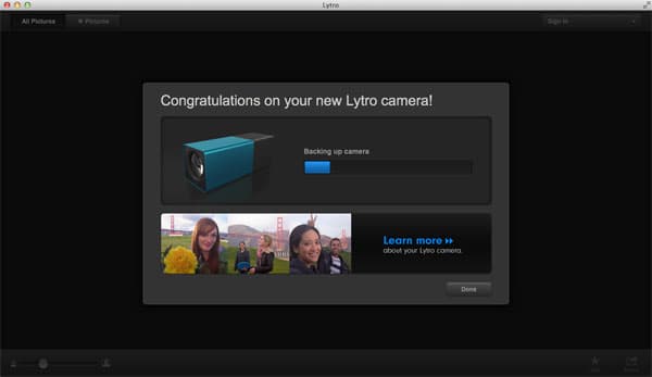 ПО камеры Lytro