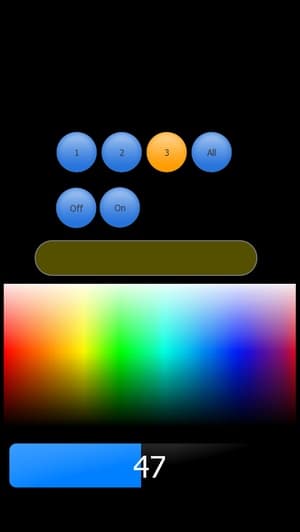 Управление лампами со смартфона через iRidium Mobile