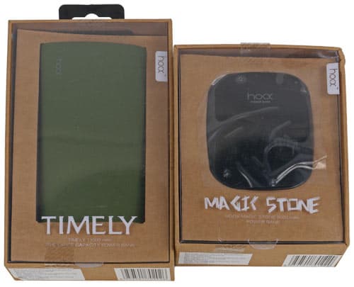 Мобильные аккумуляторы Hoox