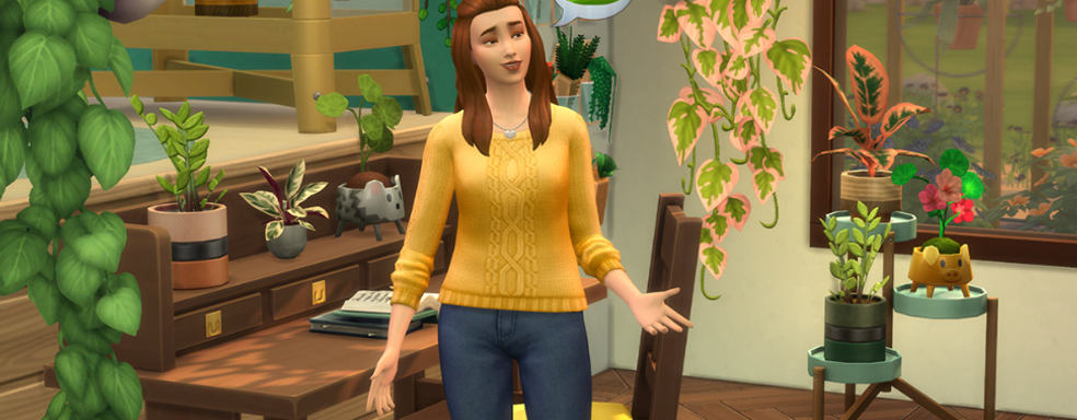 Для The Sims 4 бесплатно раздадут комплект «Комнатные растения»
